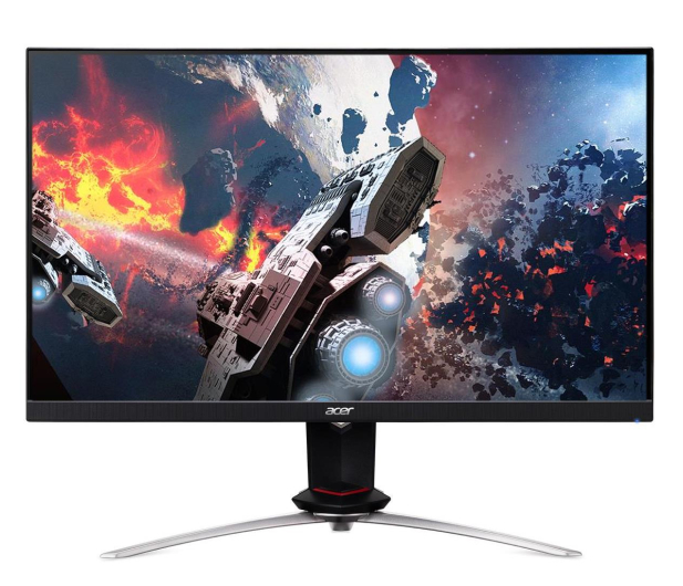 Acer ゲーミングモニター Nitro XV253QXbmiiprzx Acer Nitro XV253QXBMIIPRZX czarny HDR 240Hz - Monitor LED 24